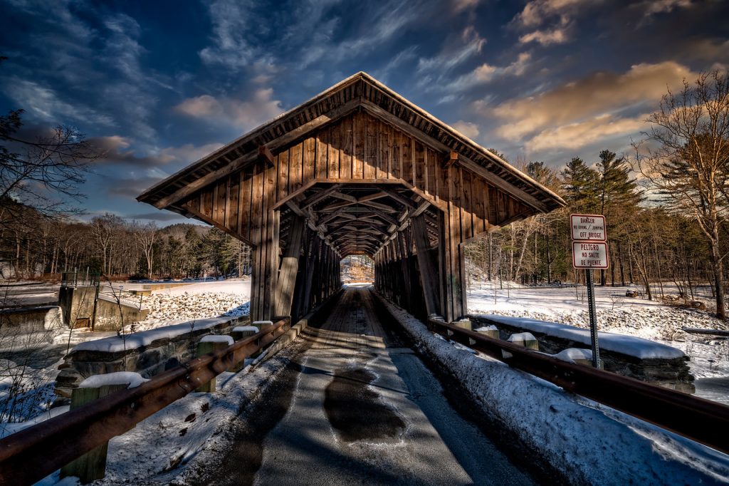 The Screaming Bridge of Greenfield, Massachusetts. Photo by Frank Grace.
