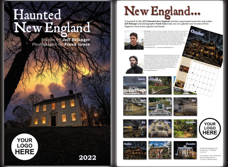 2022 Haunted New England Calendar Jeff Belanger