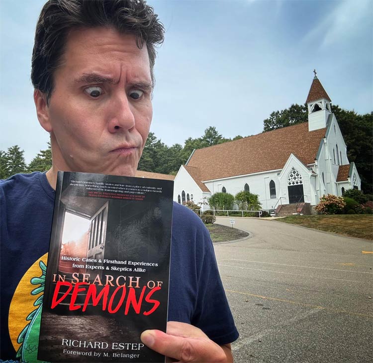 In Search of Demons by Richard Estep featuring an interview with Jeff Belanger.