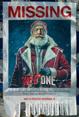 Red One Christmas movie poster.