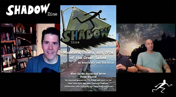 Behind the Zine 5 - Monsters, Ghosts, and UFOs of the Great Lakes by Brad Blair and Tim Ellis