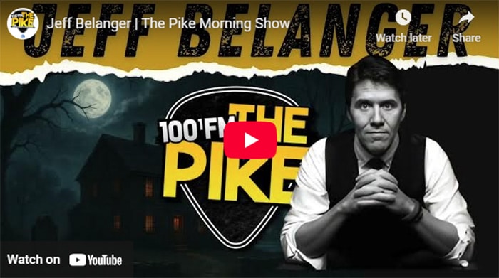 Mike Hsu from The Pike FM in Worcester interviews Jeff Belanger about Wicked Strange New England.