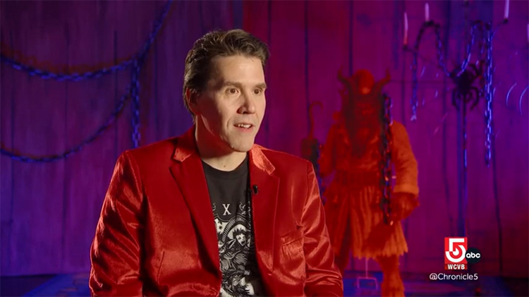 Jeff Belanger on WCVB's Chronicle in Boston.