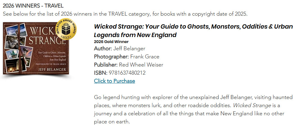 2026 IBPA Book Awards - Gold Winner